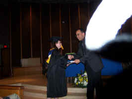 Emily Receiving Math Diploma.jpg (221325 bytes)