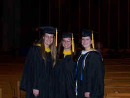 Emily with Erin and Melanie inside chapel.jpg (226061 bytes)